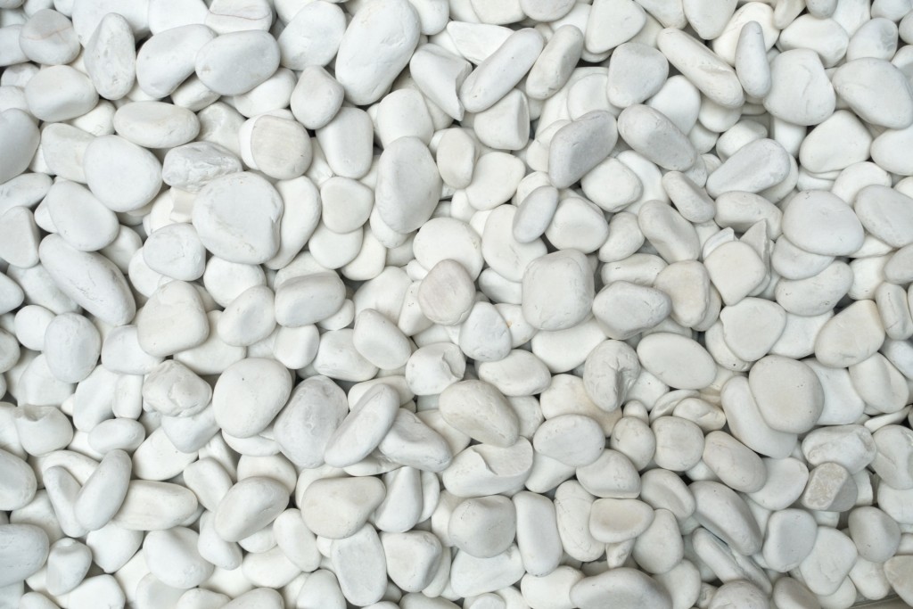 Decorative White Rocks