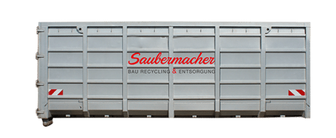 Abrollcontainer Type 30 von Saubermacher Baurecycling