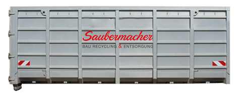 Abrollcontainer Type 40 von Saubermacher Baurecycling